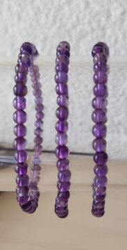 Armband Amethyst 4 mm